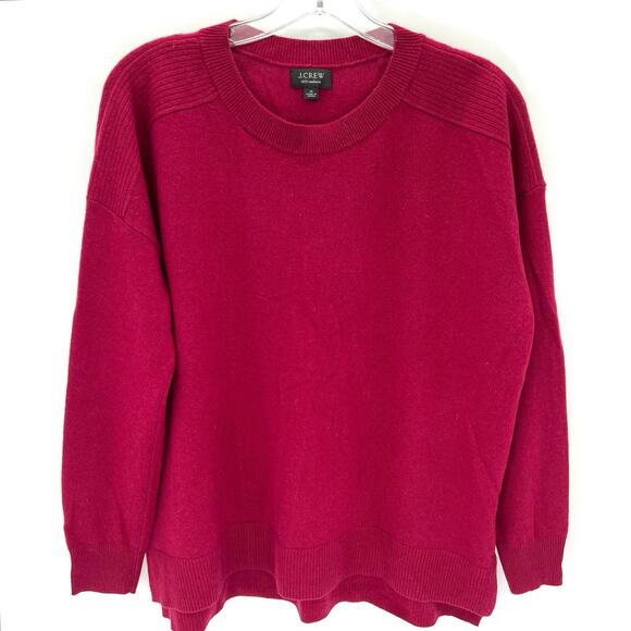 J. Crew Hi Low women’s cashmere oversized sweater - Picture 1 of 7